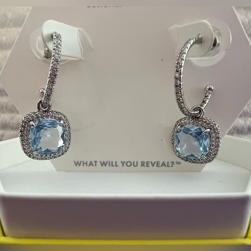 Bomb Party Earrings - Rhodium Plating